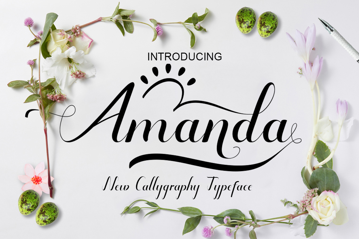 Amanda: The Fresh Script Font for Modern Designers
