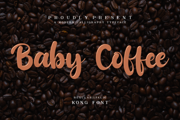 Baby Coffee: A Modern Script Font for Creative Projects
