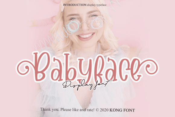 Babyface: The Playful Script Font for Modern Creatives