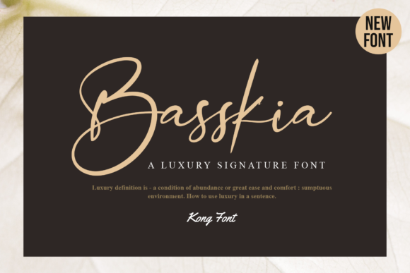Basskia: The Playful Handwritten Script Font for Creative Projects