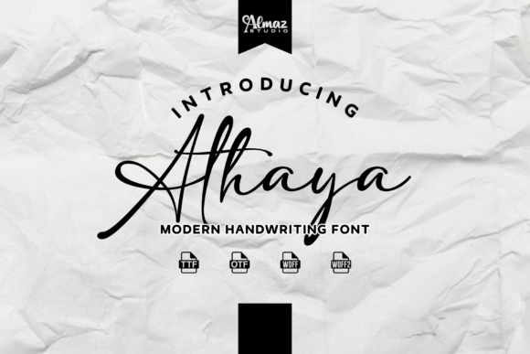 Discover Athaya: A Script Font for Authentic Branding