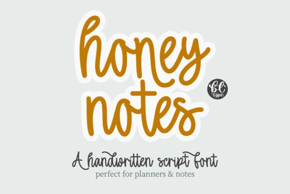Honey Notes: A Cozy Script Font for Modern Creatives