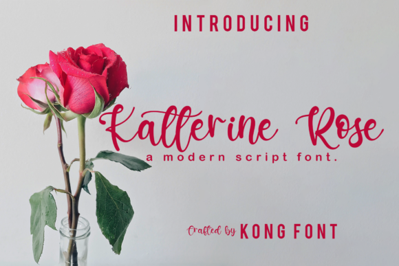 Katterine Rose: The Handwritten Script for Modern Brands