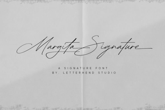 Margita Signature: The Authentic Handwritten Font for Modern Branding