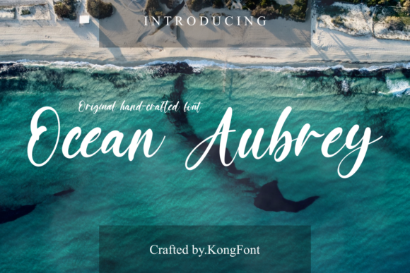 Ocean Aubrey: A Playful Script for Modern Brands