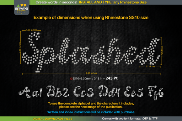 Unleash Your Creativity with the Splashed Script Font