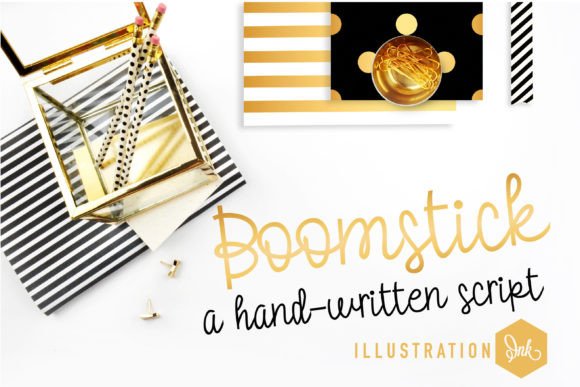 Unleashing Personality: A Designer's Look at the Boomstick Script Font